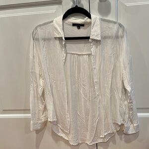 White Ambiance Button down shirt